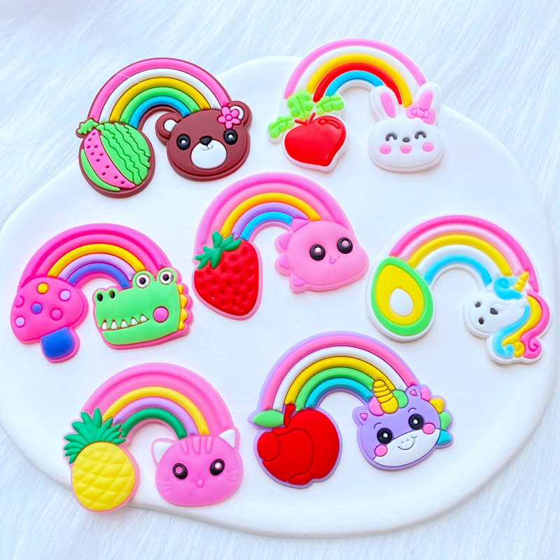 Embellishment Glue Craft - 10 adet yeni sevimli meyve hayvan
