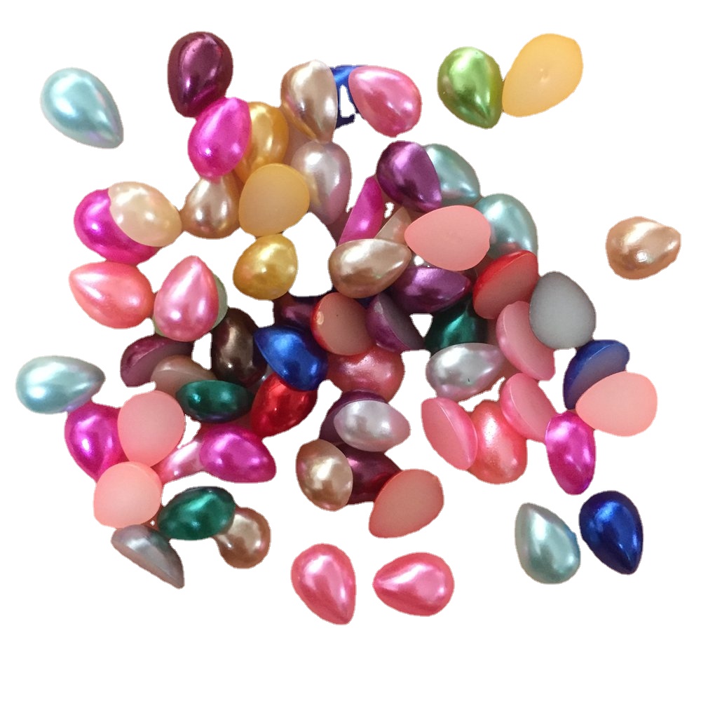 Embellishment Glue Craft - 200 adet reçine sevimli damla inci