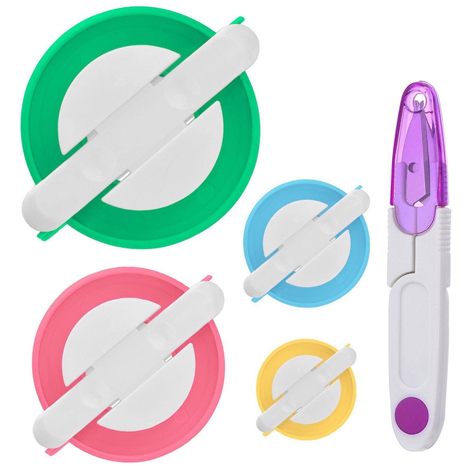 Pom Pom Maker Tool - Ponpon Yapıcı Tüylü Top Dokuma İğnesi