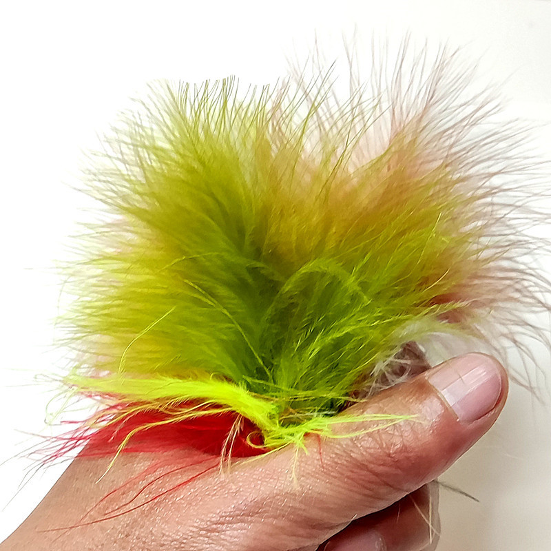 Feather Trim Marabou - Seçilmiş 50 adet hindi marabu tüyü,
