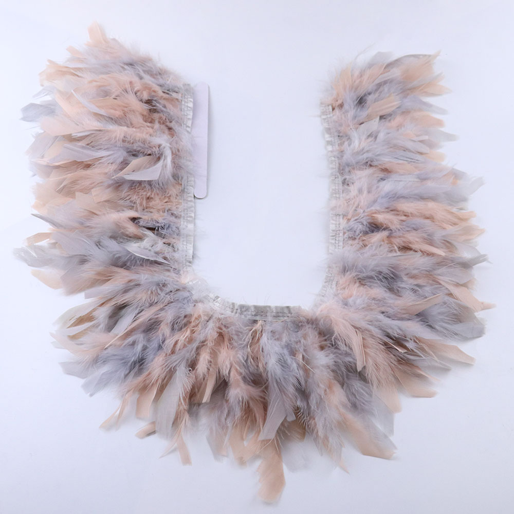 Feather Trim Marabou - Tüylü Türkiye Marabu Tüyü Saçaklı Kurdele