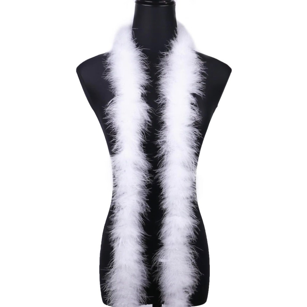 Feather Trim Marabou - 2 Metre Marabu Tüyü Boa Şerit