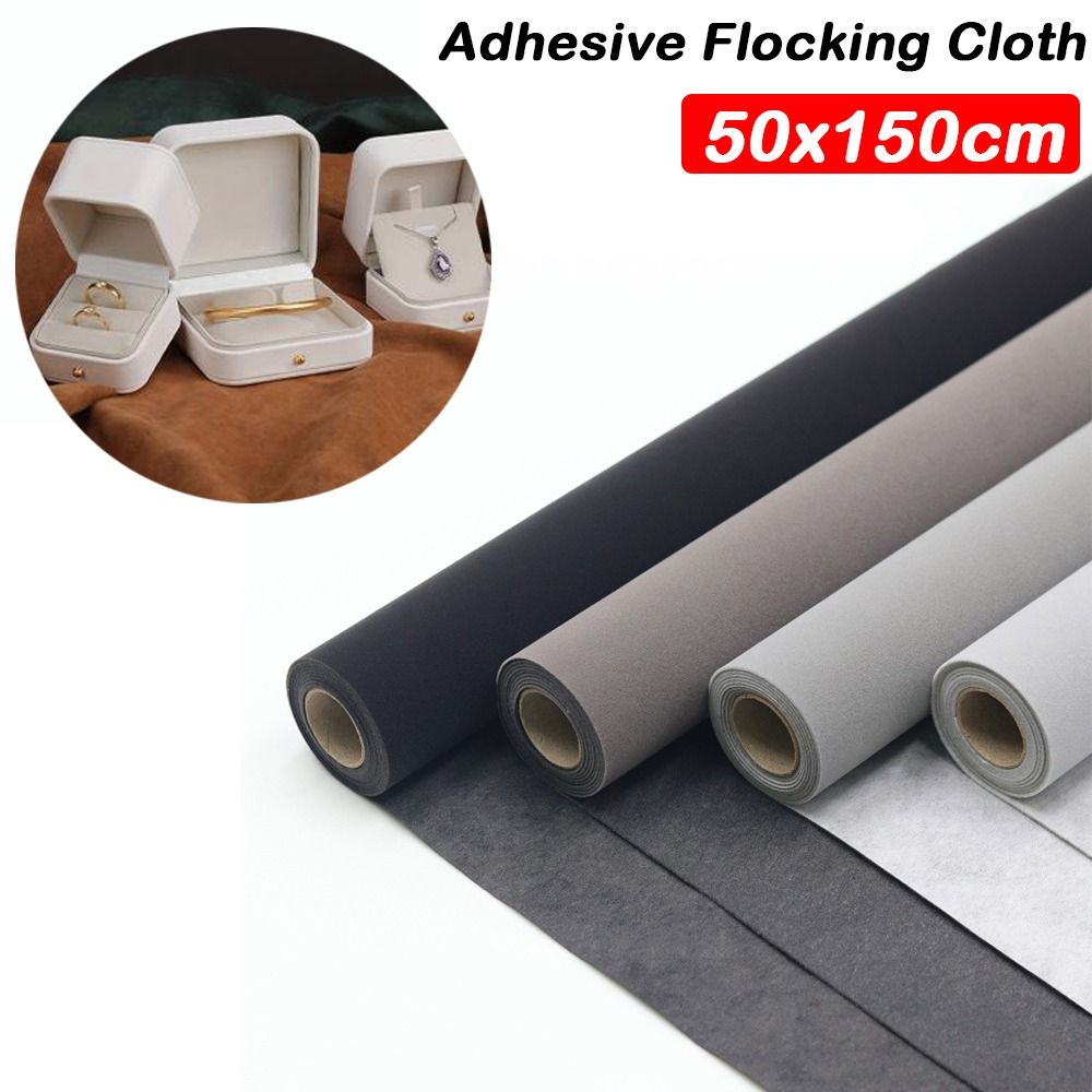 Velvet Ribbon Roll - 50x150cm Kendinden Yapışkanlı Kadife Kumaş Kalınlaştırılmış
