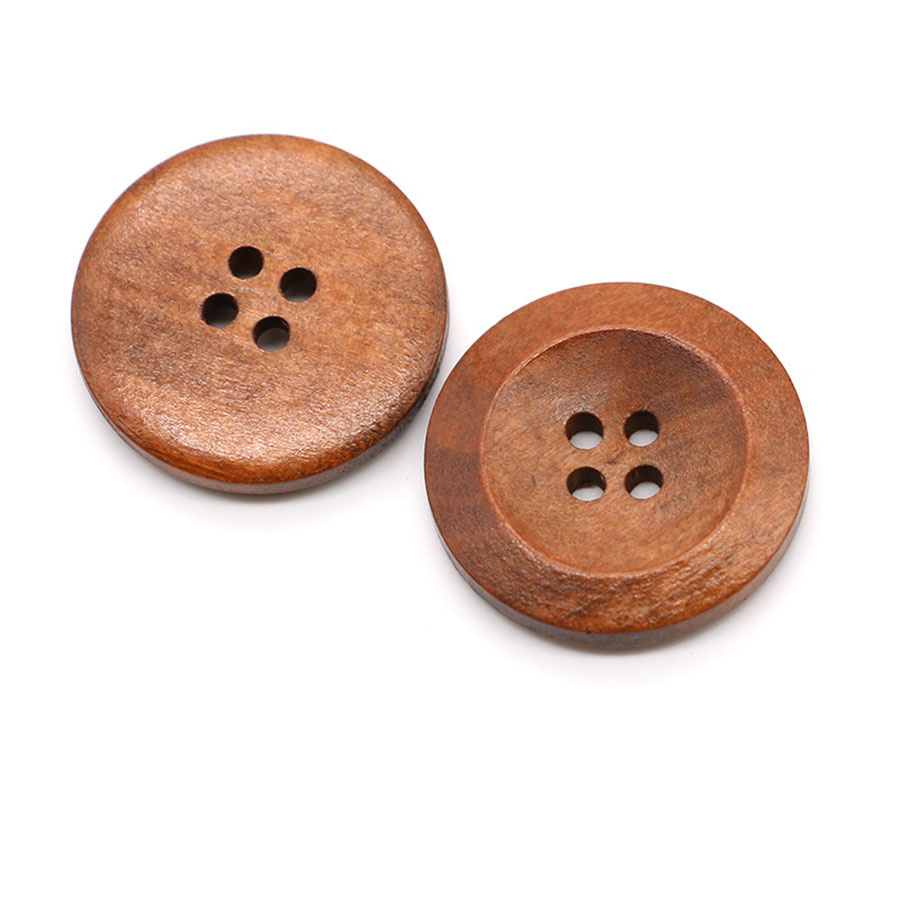 10 adet 18mm yuvarlak ahşap dü - Embellishments For Scrapbooking incelemesi ve fiyatı