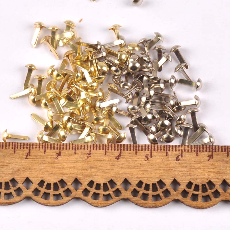 100 Adet karışık Gümüş/altın Y - Embellishments For Scrapbooking incelemesi ve fiyatı