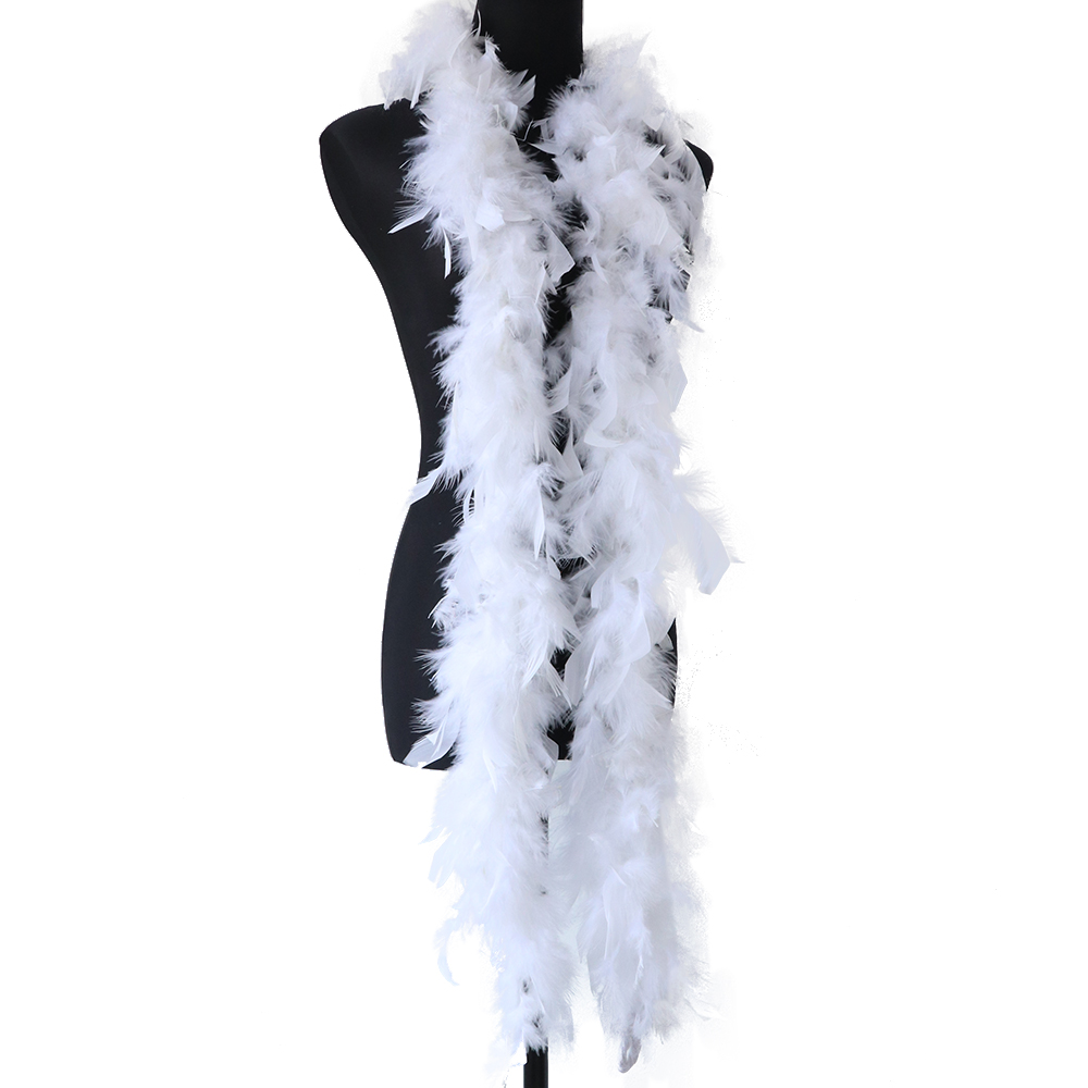 2 metre Kabarık Beyaz Tüy Boa  - Feather Trim Marabou incelemesi ve fiyatı