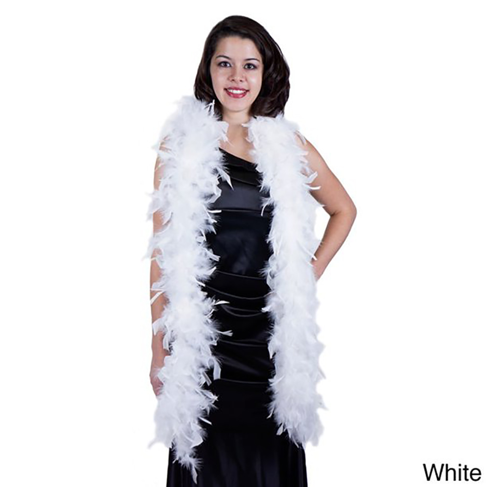 2 metre Kabarık Beyaz Tüy Boa  - Feather Trim Marabou incelemesi ve fiyatı