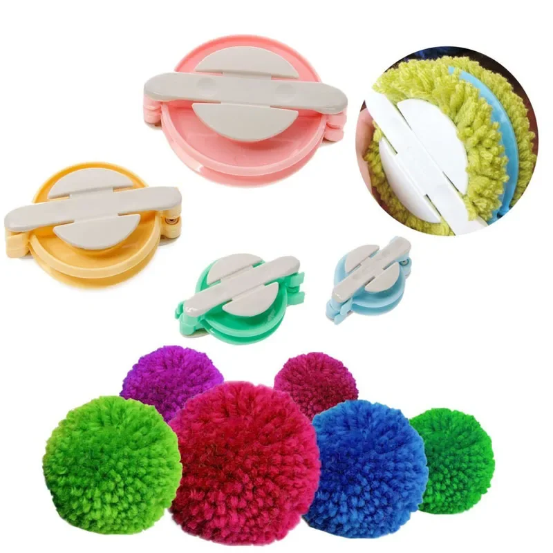 4 Boyutta Yün Topu Yapıcı Örgü - Pom Pom Maker Tool incelemesi ve fiyatı