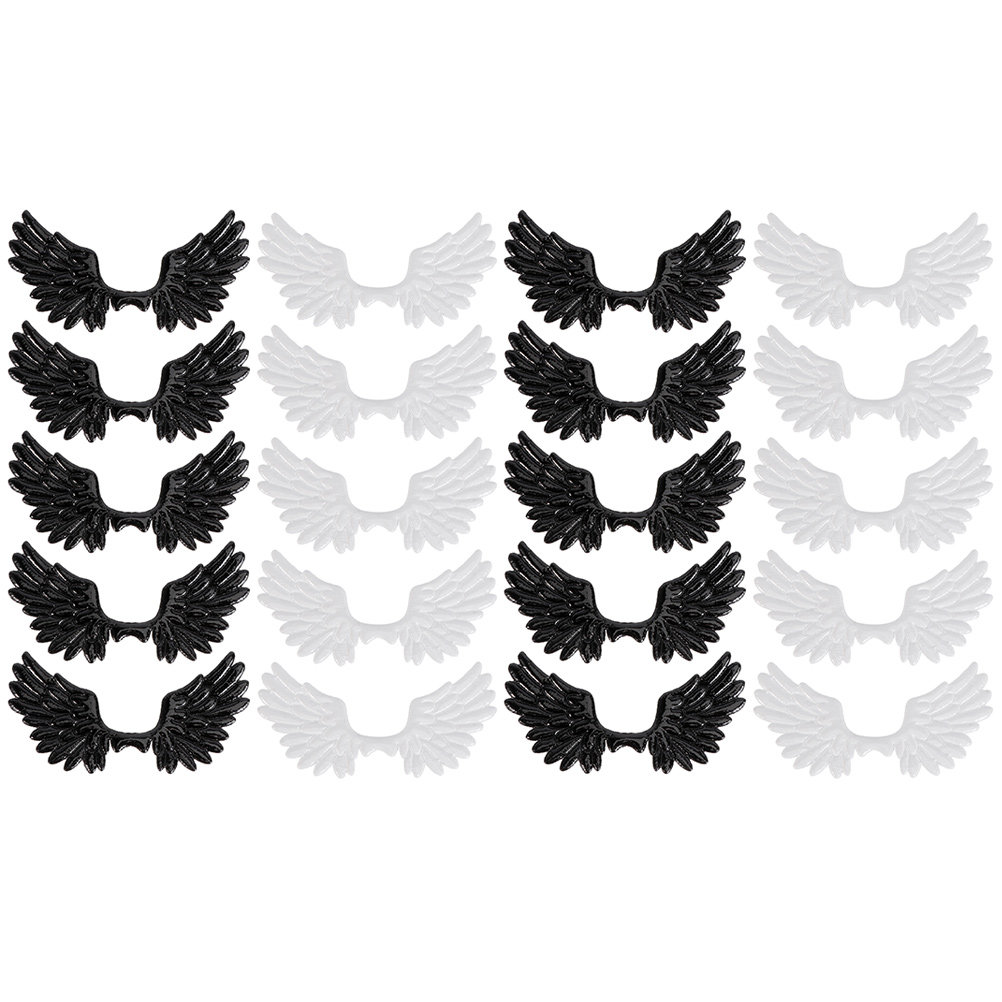20 Adet Köşeli Kanat Aplike Ya - Embellishment Glue Craft incelemesi ve fiyatı
