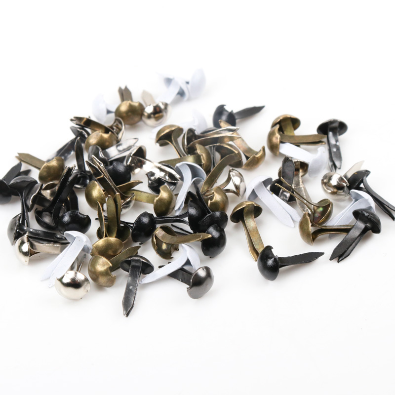 100 adet Karışık Yuvarlak Meta - Embellishments For Scrapbooking incelemesi ve fiyatı