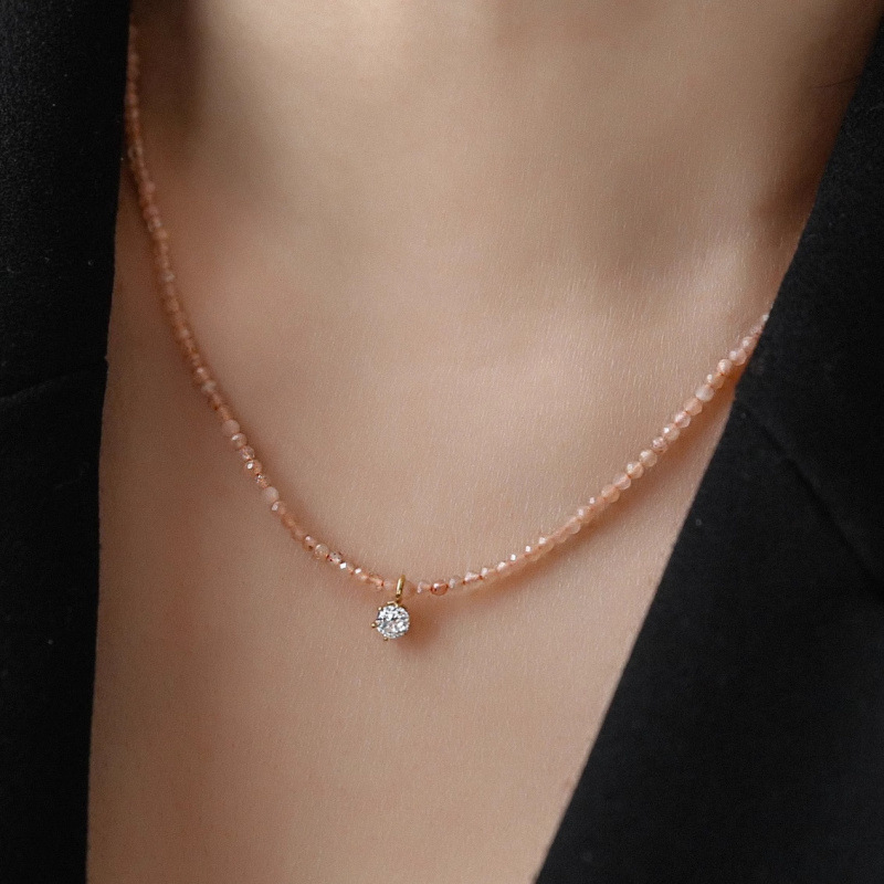 Moda Vintage Seksi Zirkon Koly - Pearl Trim Chain incelemesi ve fiyatı