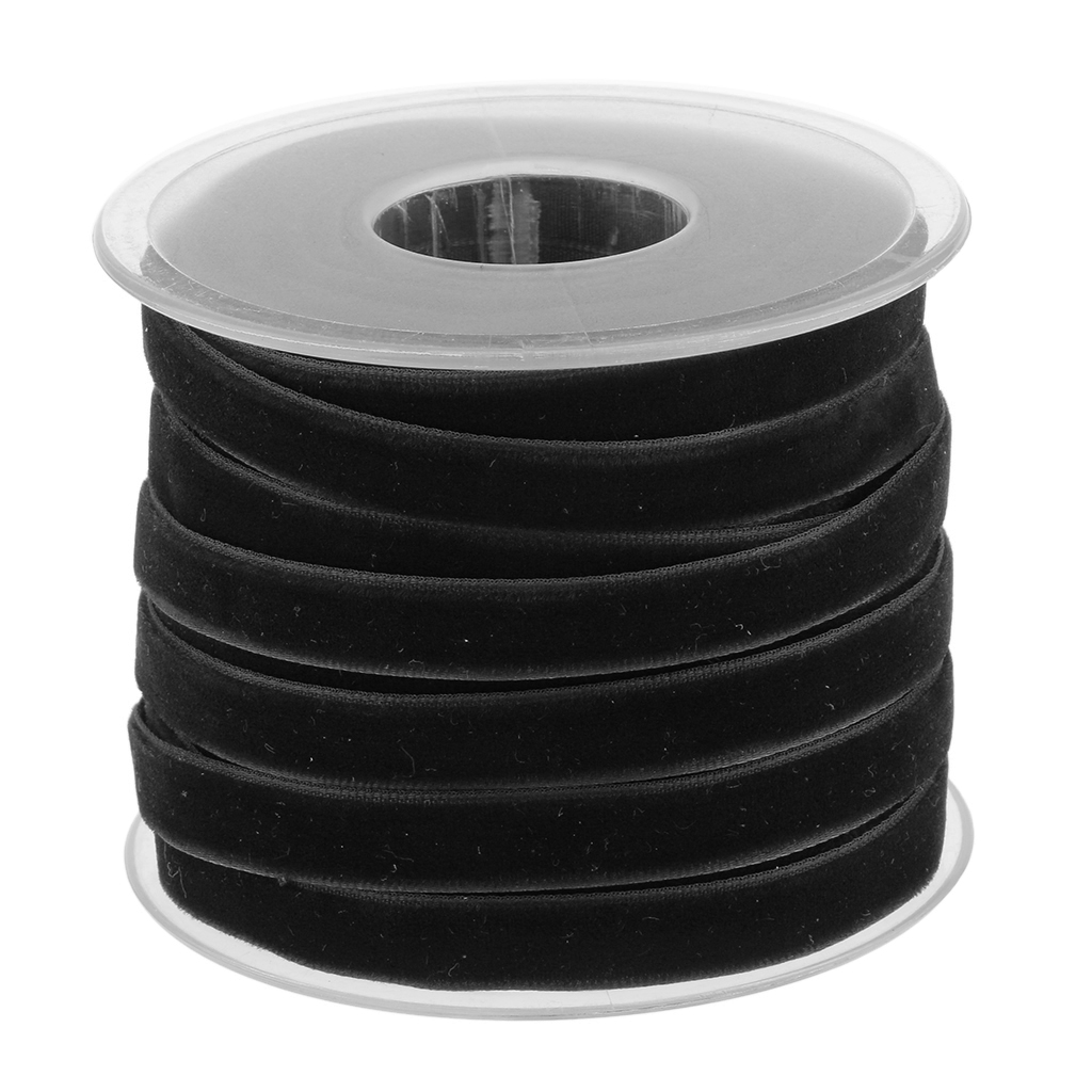 20 Yard 10mm geniş kadife kurd - Velvet Ribbon Roll incelemesi ve fiyatı
