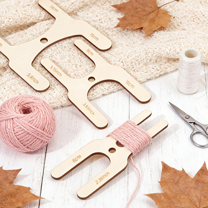 4 adet Ahşap Ponpon Yapma Seti - Pom Pom Maker Tool incelemesi ve fiyatı