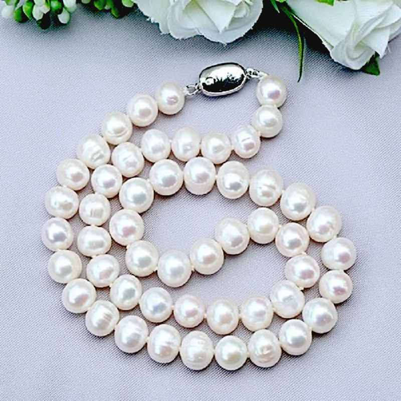 8-9mm Doğal Tatlı Su Inci 925  - Pearl Trim Chain incelemesi ve fiyatı