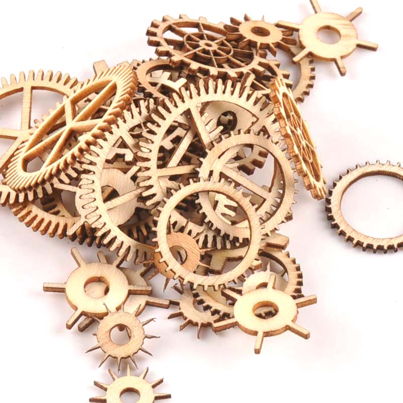 20-40mm 36 adet bitmemiş ahşap - Embellishments For Scrapbooking incelemesi ve fiyatı