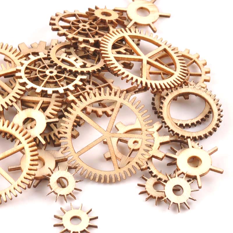 20-40mm 36 adet bitmemiş ahşap - Embellishments For Scrapbooking incelemesi ve fiyatı