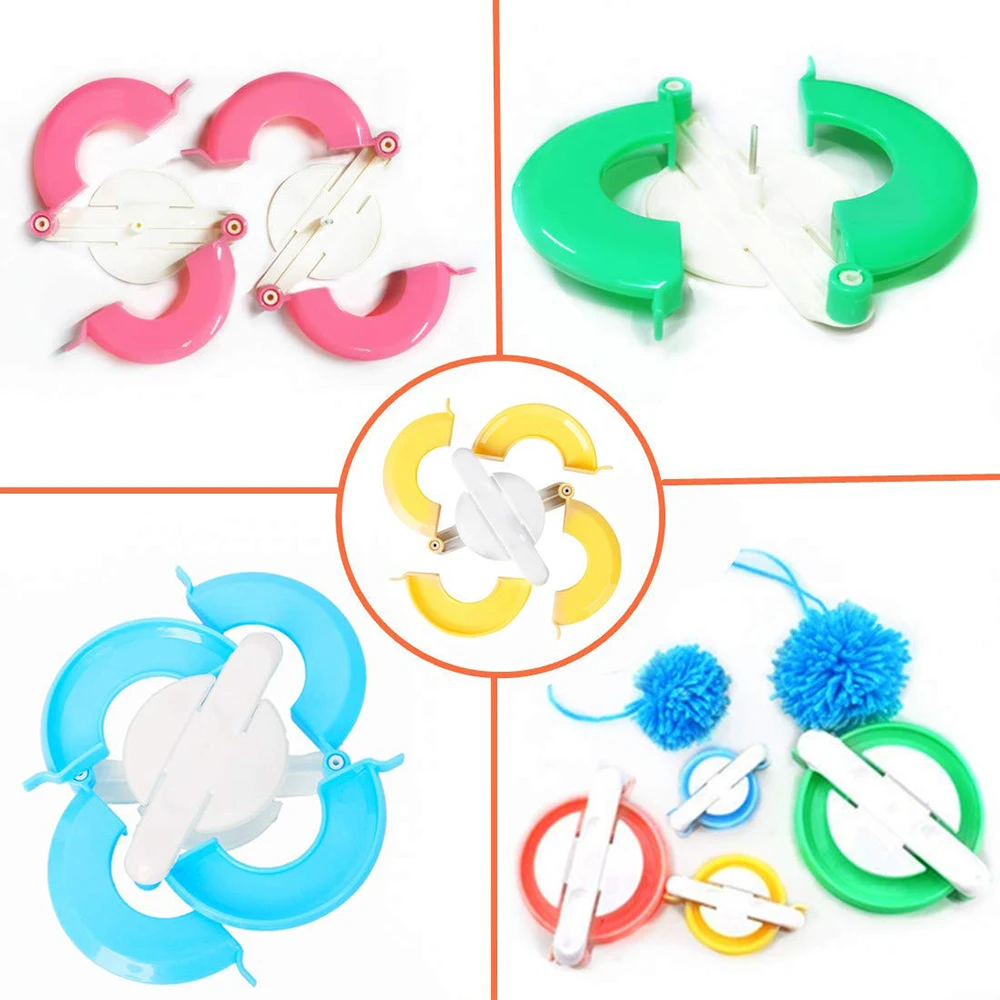 İplik Kesicili 4 Boyutlu Pom P - Pom Pom Maker Tool incelemesi ve fiyatı