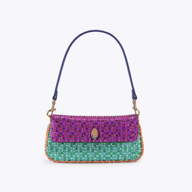 Lüks Pickle Omuz Çantası Kadın - Sequin Fabric Panel incelemesi ve fiyatı