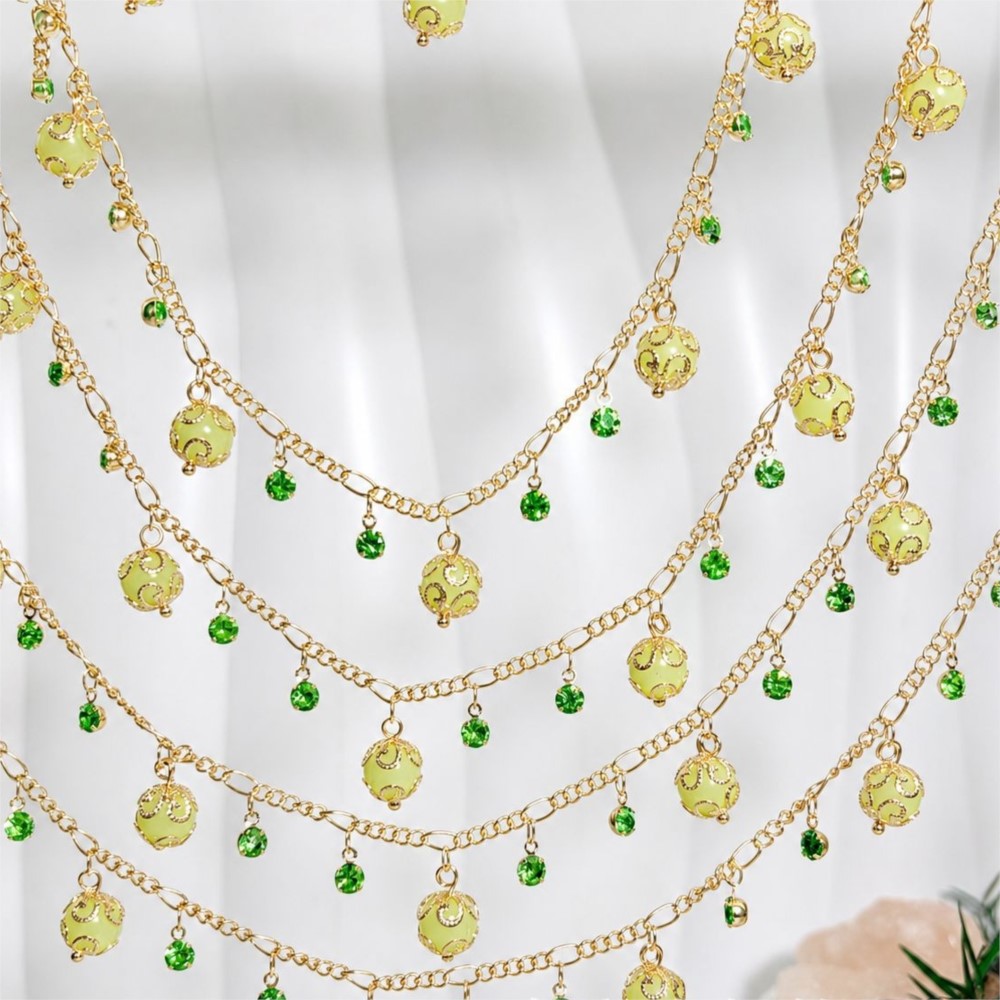 0,5 Metre/1 Metre Cam Boncuklu - Pearl Trim Chain incelemesi ve fiyatı