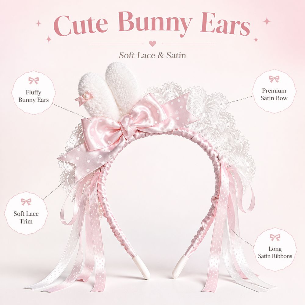 Yeni Puantiyeli Fiyonklu Tavşa - Lace Ribbon Trim incelemesi ve fiyatı