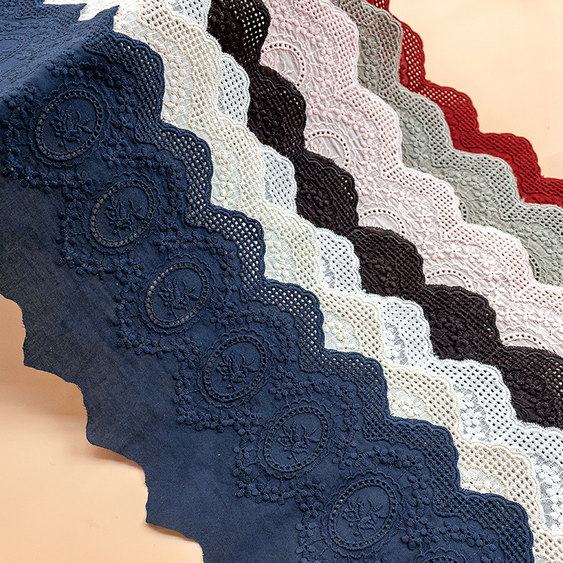 2 metre Renkli Pamuk Işlemeli  - Lace Ribbon Trim incelemesi ve fiyatı