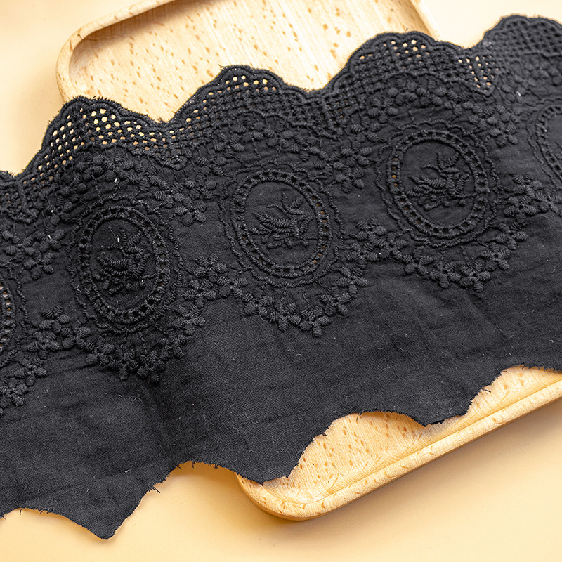 2 metre Renkli Pamuk Işlemeli  - Lace Ribbon Trim incelemesi ve fiyatı