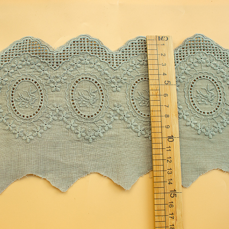 2 metre Renkli Pamuk Işlemeli  - Lace Ribbon Trim incelemesi ve fiyatı
