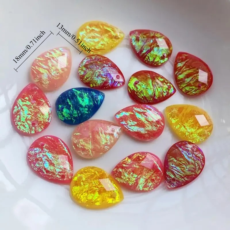 15 adet 13*18mm Gözyaşı Damlas - Sew On Rhinestone incelemesi ve fiyatı
