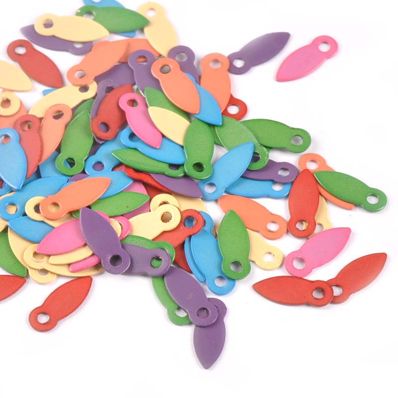 100 Adet Çok Renkli Brads Kara - Embellishments For Scrapbooking incelemesi ve fiyatı