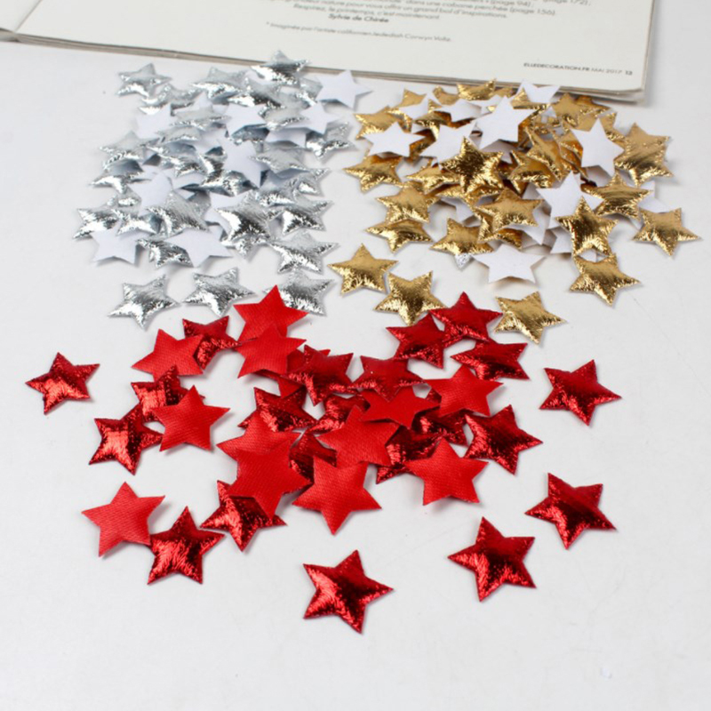 100 adet altın/gümüş yıldız no - Embellishments For Scrapbooking incelemesi ve fiyatı